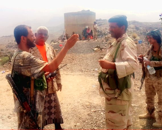 فعل غير متوقع تقوم فيه قوات شلال شائع في مدينة عدن جنوب اليمن