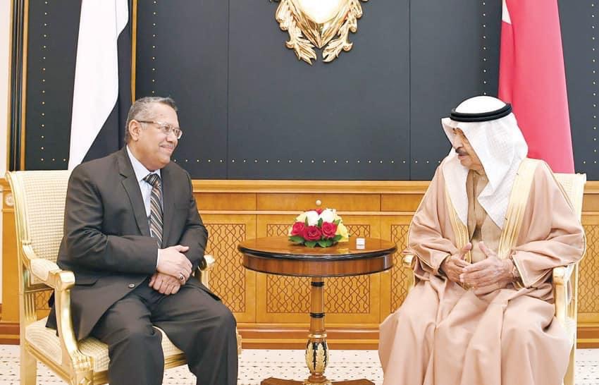 د. بن دغر ينعي رئيس الوزراء البحريني الشيخ خليفة بن سلمان ال خليفة
