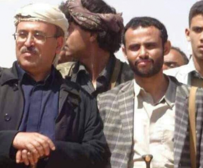 شاهد صورة تكشف وظيفة مهدي المشاط قبل أن يلتحق بمليشيا الحوثي