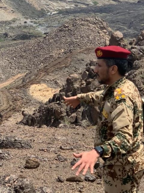قائد اللواء الرابع حماية رئاسية يصل شقرة ويعلن ساعة الصفر" صور"